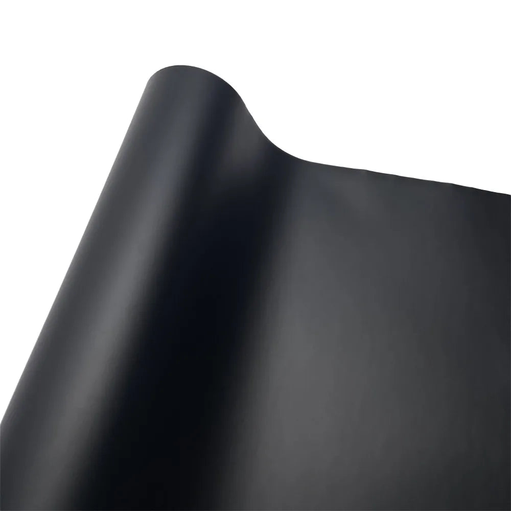 Black Matte Car Vinyl Film Self-Adhesive Auto Motorcycle Body Wrapping Film Matt Black Wrap Vinyl Air Release Car Accessories