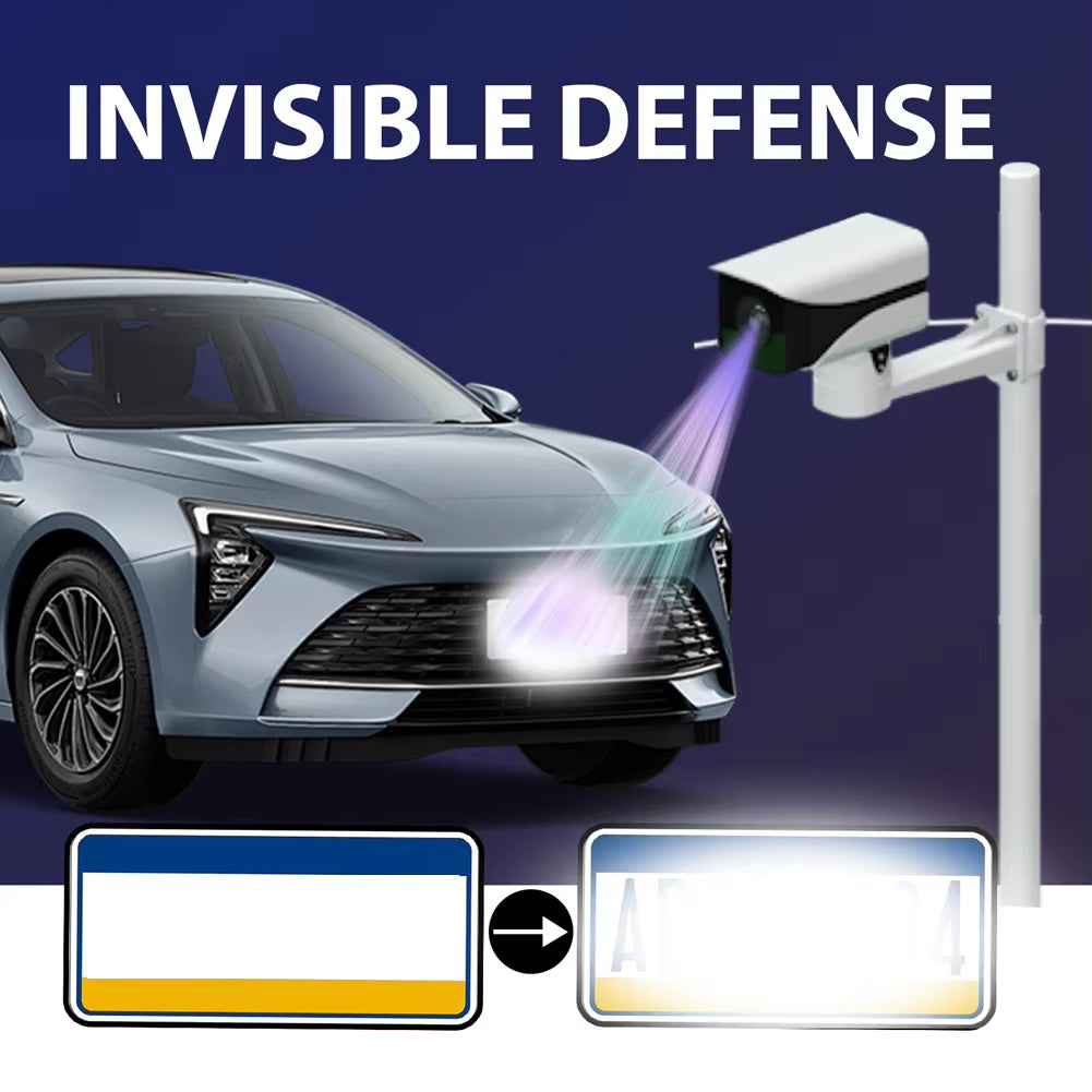 30/60Ml Stealth Plate Defender Long Lasting Invisible Defence Sprayer Effective Plate Defender Spray for Interior & Exterior Use